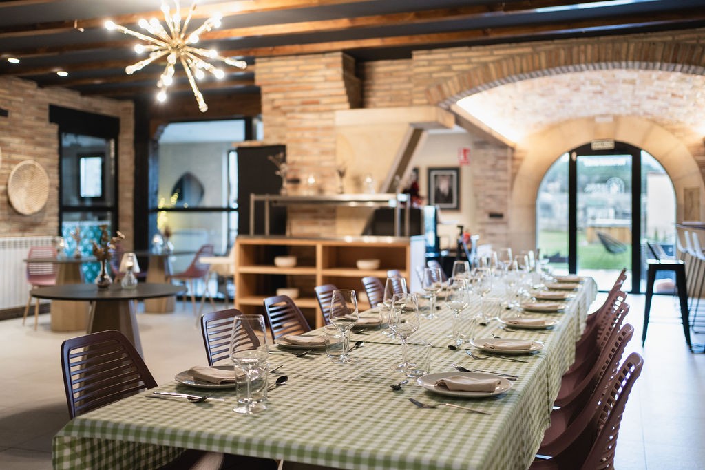 Espacio interior del restaurante